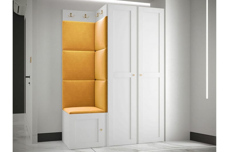 Dunvegan Highboard White - Oppbevaring - Skap - Oppbevaringsskap