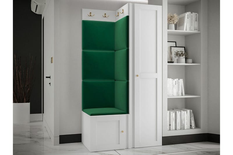 Dunvegan Highboard White - Oppbevaring - Skap - Oppbevaringsskap