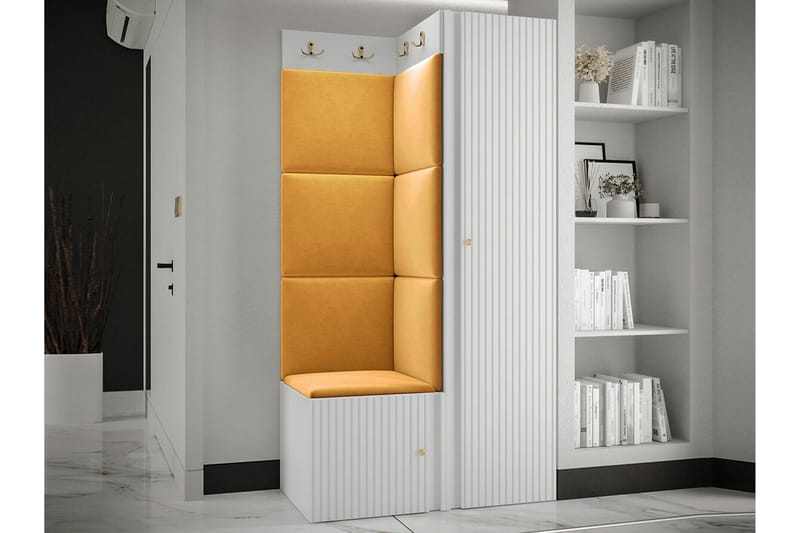 Dunvegan Highboard White - Oppbevaring - Skap - Oppbevaringsskap