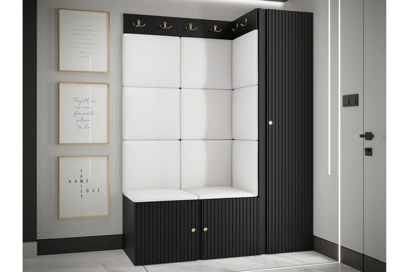 Dunvegan Highboard White - Oppbevaring - Skap - Oppbevaringsskap