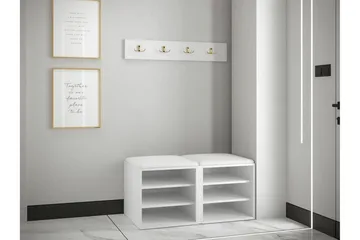 Dunvegan Highboard White - Oppbevaring - Skap - Oppbevaringsskap