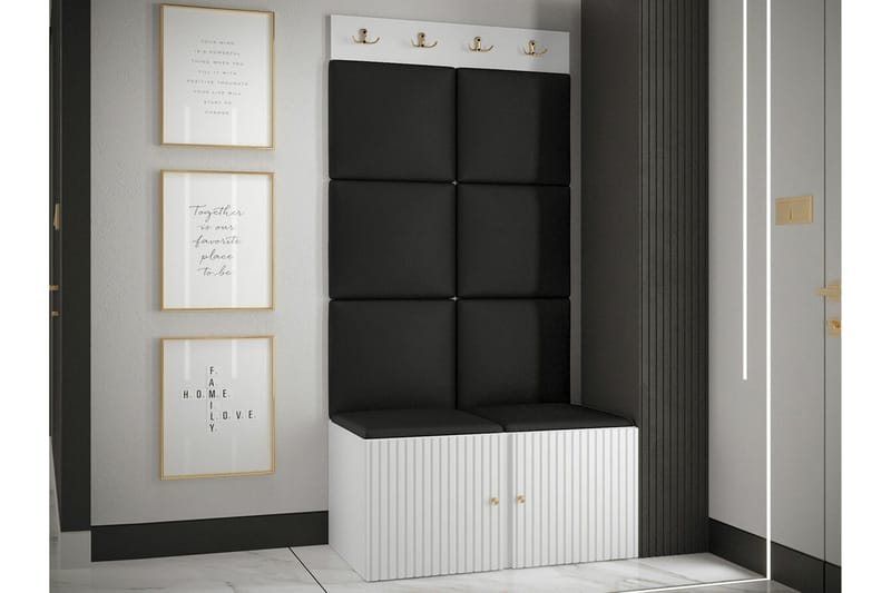 Dunvegan Highboard White - Oppbevaring - Skap - Oppbevaringsskap