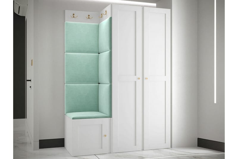 Dunvegan Highboard White - Oppbevaring - Skap - Oppbevaringsskap