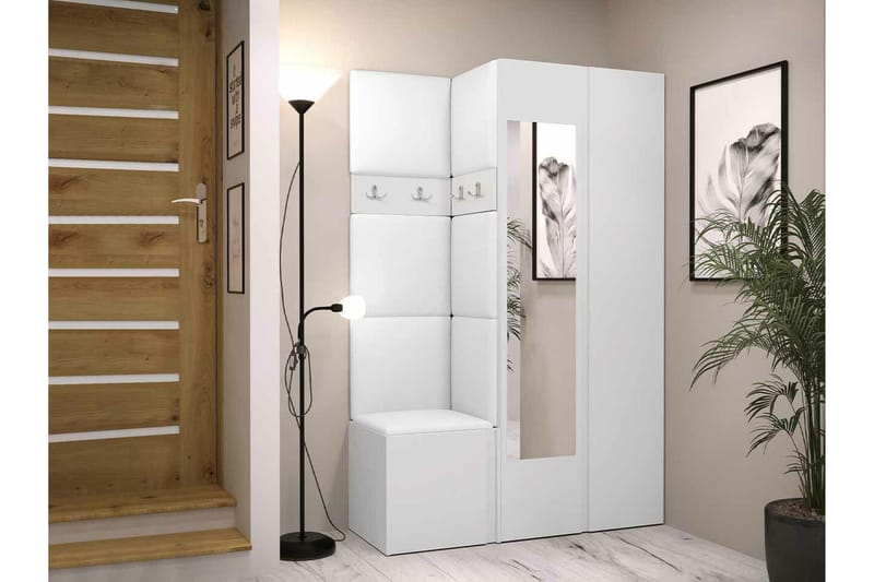 Dunvegan Highboard White - Oppbevaring - Skap - Oppbevaringsskap