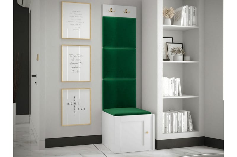 Dunvegan Highboard White - Oppbevaring - Skap - Oppbevaringsskap