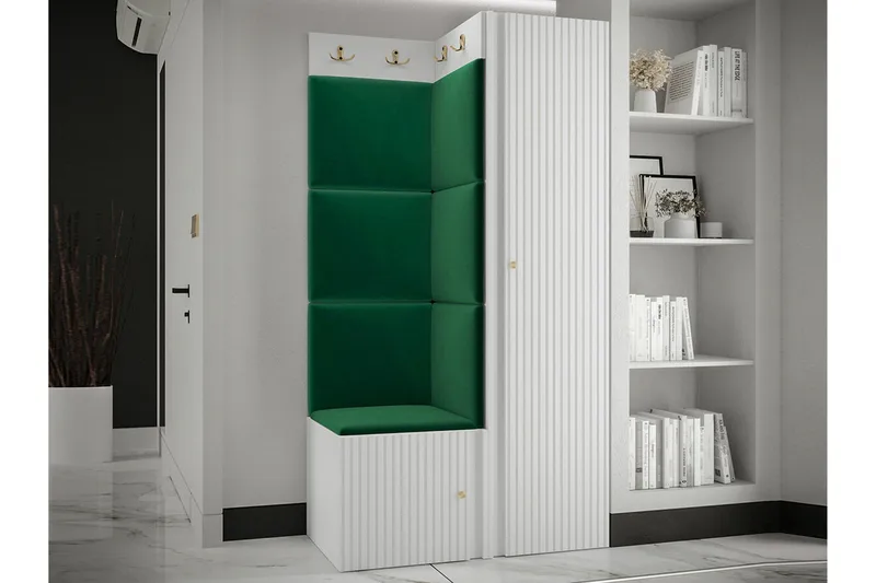 Dunvegan Highboard White - Oppbevaring - Skap - Oppbevaringsskap