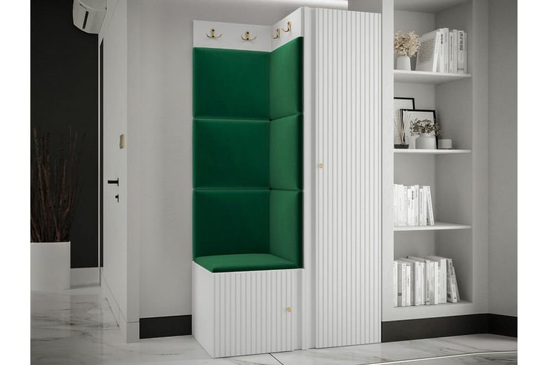 Dunvegan Highboard White - Oppbevaring - Skap - Oppbevaringsskap