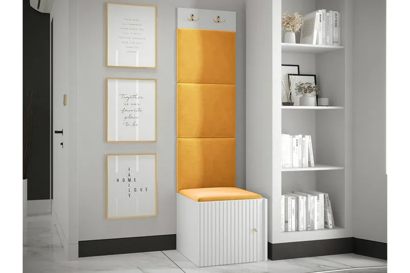 Dunvegan Highboard White - Oppbevaring - Skap - Oppbevaringsskap