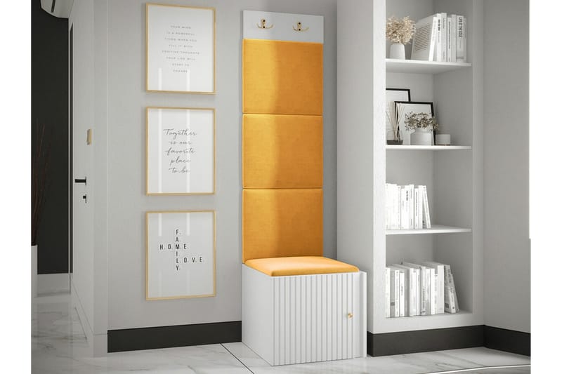 Dunvegan Highboard White - Oppbevaring - Skap - Oppbevaringsskap