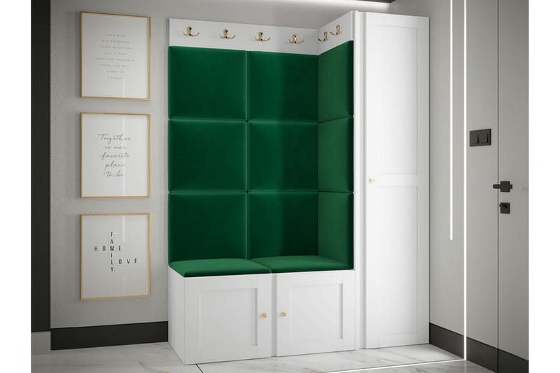 Dunvegan Highboard White - Oppbevaring - Skap - Oppbevaringsskap