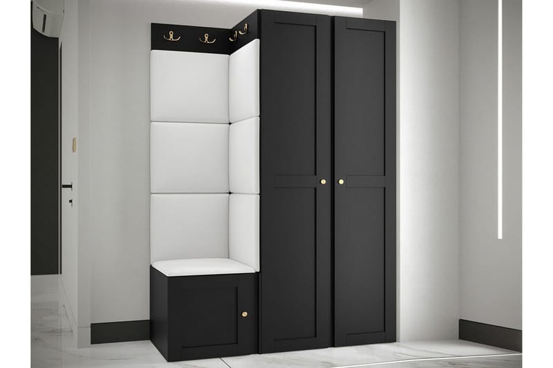 Dunvegan Highboard White - Oppbevaring - Skap - Oppbevaringsskap