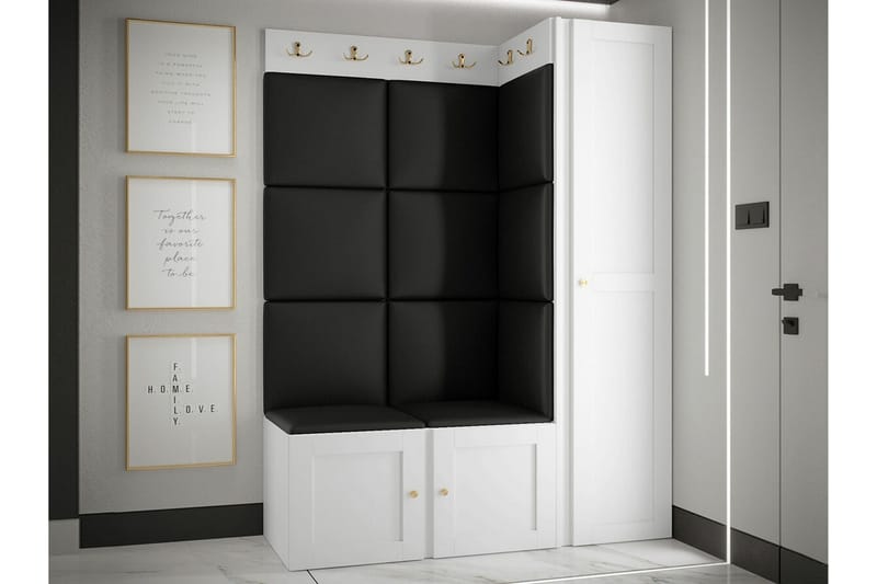 Dunvegan Highboard White - Oppbevaring - Skap - Oppbevaringsskap