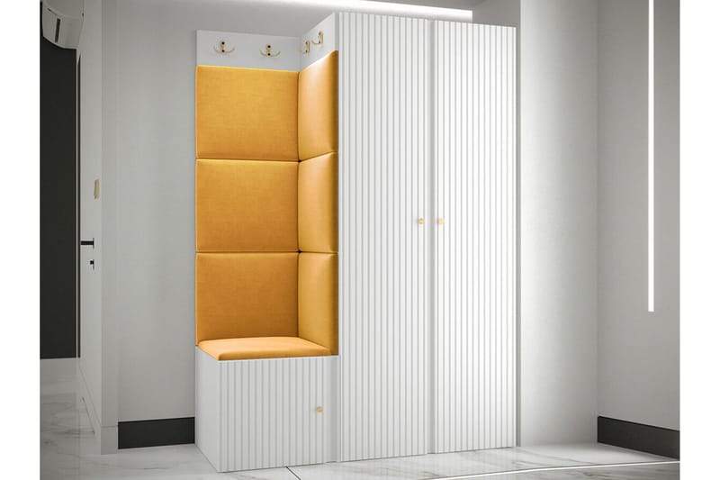 Dunvegan Highboard White - Oppbevaring - Skap - Oppbevaringsskap