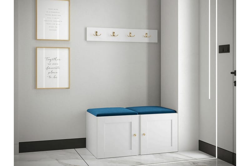 Dunvegan Highboard White - Oppbevaring - Skap - Oppbevaringsskap