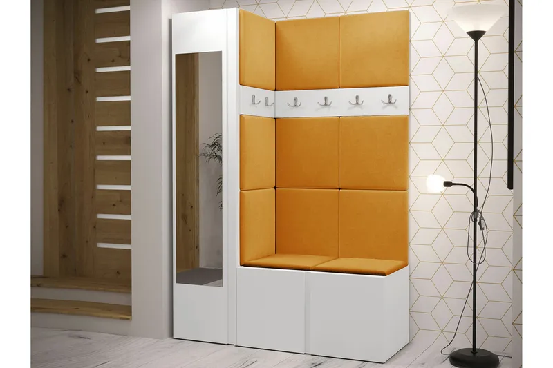 Dunvegan Highboard White - Oppbevaring - Skap - Oppbevaringsskap