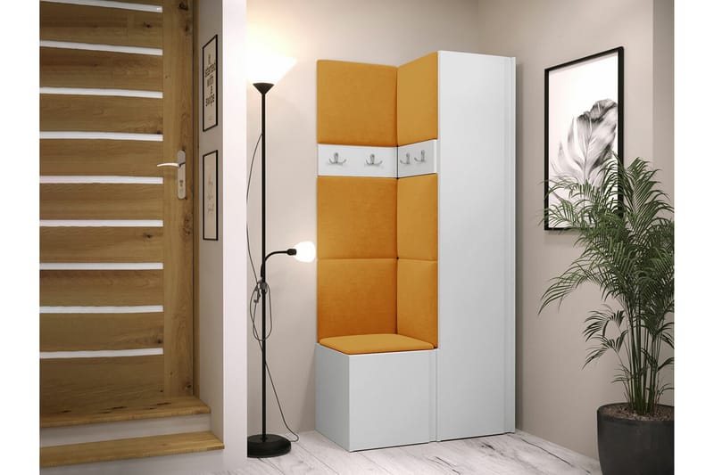 Dunvegan Highboard White - Oppbevaring - Skap - Oppbevaringsskap