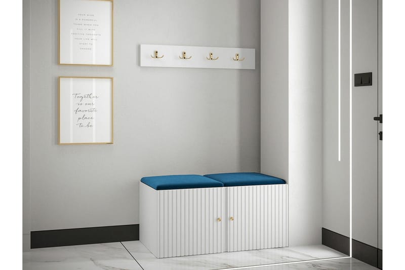 Dunvegan Highboard White - Oppbevaring - Skap - Oppbevaringsskap