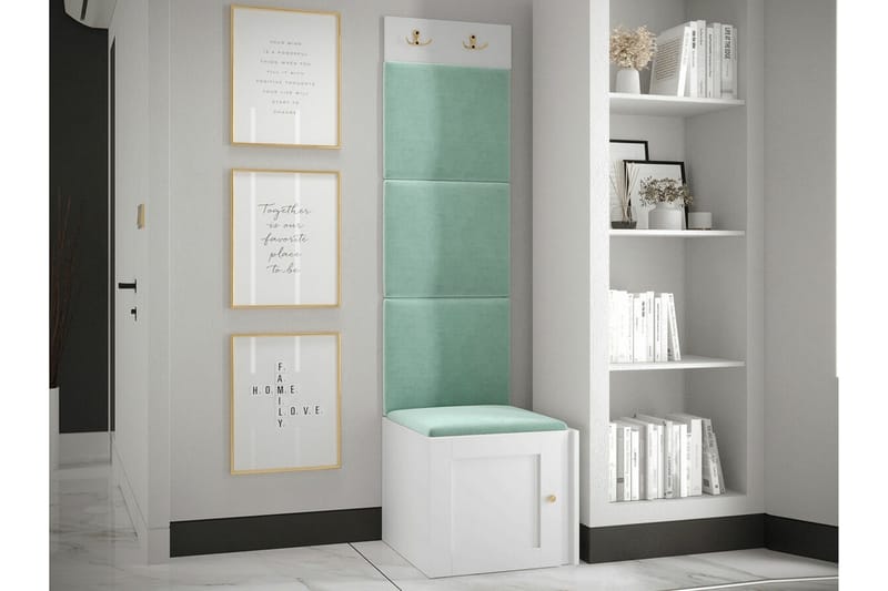 Dunvegan Highboard White - Oppbevaring - Skap - Oppbevaringsskap