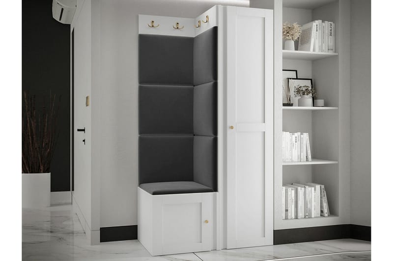 Dunvegan Highboard White - Oppbevaring - Skap - Oppbevaringsskap