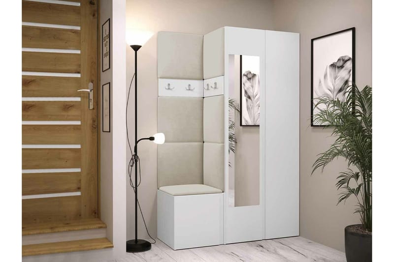 Dunvegan Highboard White - Oppbevaring - Skap - Oppbevaringsskap