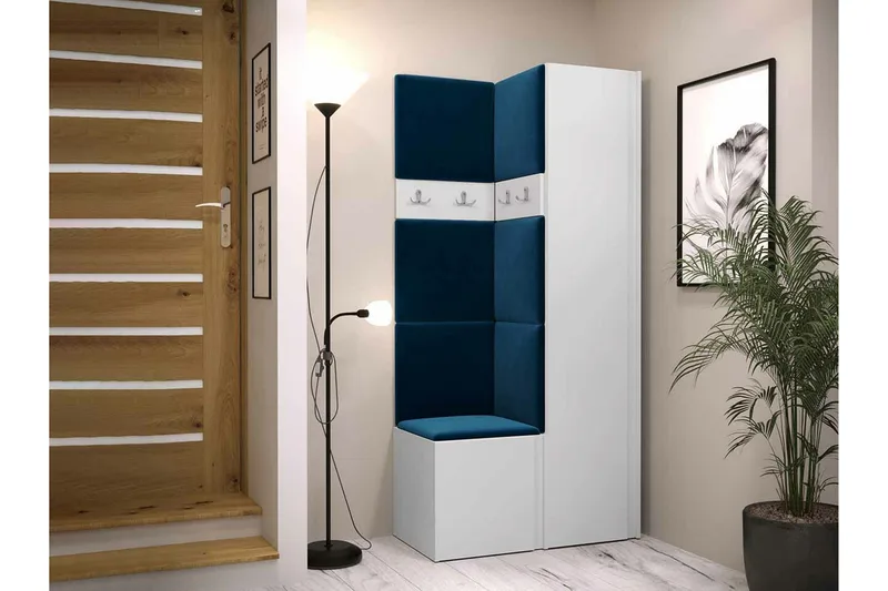 Dunvegan Highboard White - Oppbevaring - Skap - Oppbevaringsskap