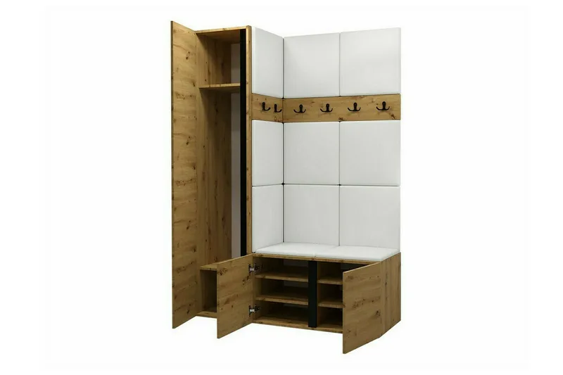 Dunvegan Highboard White - Oppbevaring - Skap - Oppbevaringsskap