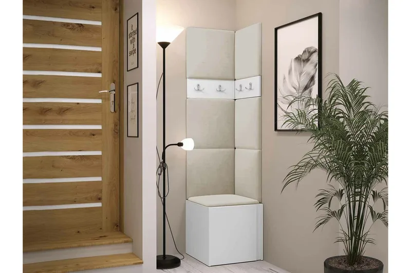 Dunvegan Highboard White - Oppbevaring - Skap - Oppbevaringsskap