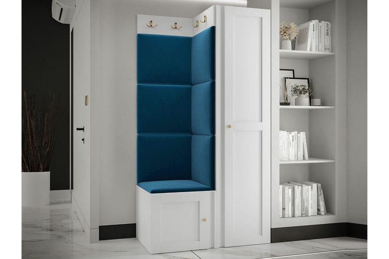 Dunvegan Highboard White - Oppbevaring - Skap - Oppbevaringsskap