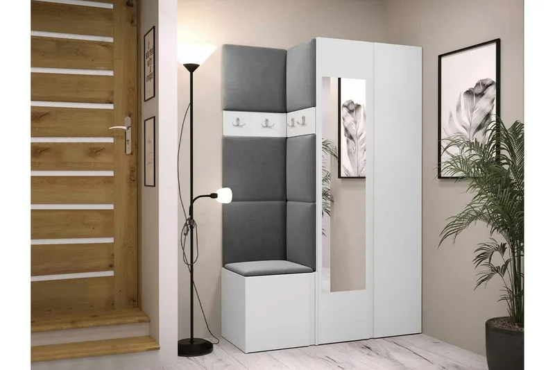 Dunvegan Highboard White - Oppbevaring - Skap - Oppbevaringsskap