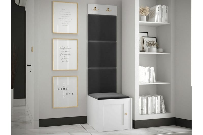 Dunvegan Highboard White - Oppbevaring - Skap - Oppbevaringsskap