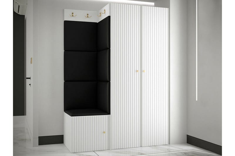 Dunvegan Highboard White - Oppbevaring - Skap - Oppbevaringsskap