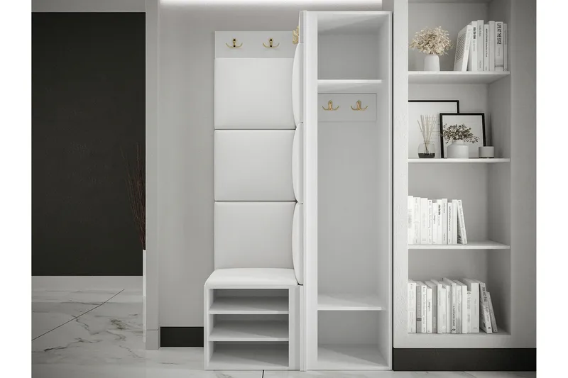 Dunvegan Highboard White - Oppbevaring - Skap - Oppbevaringsskap