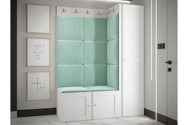 Dunvegan Highboard White - Oppbevaring - Skap - Oppbevaringsskap