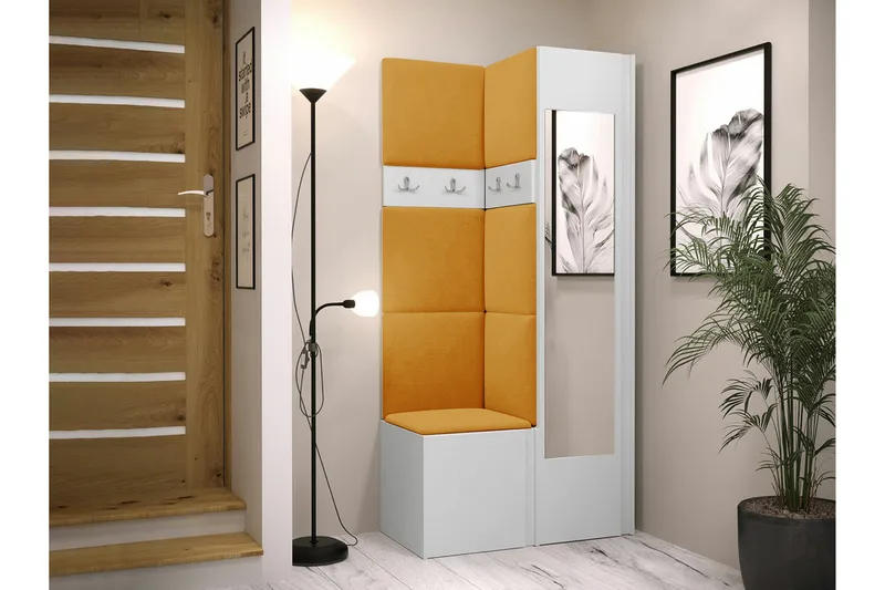 Dunvegan Highboard White - Oppbevaring - Skap - Oppbevaringsskap