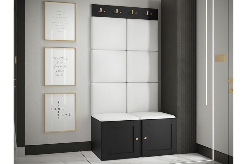 Dunvegan Highboard White - Oppbevaring - Skap - Oppbevaringsskap