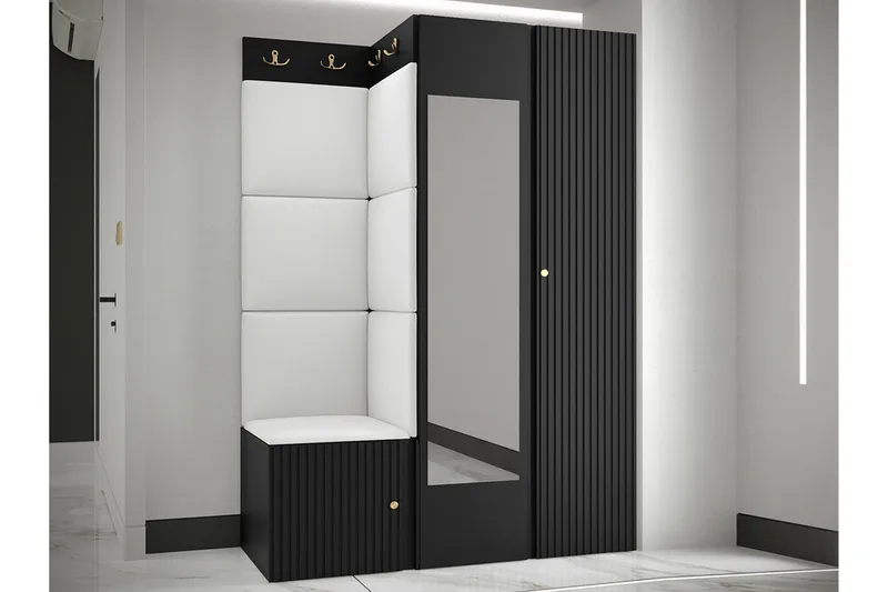 Dunvegan Highboard White - Oppbevaring - Skap - Oppbevaringsskap