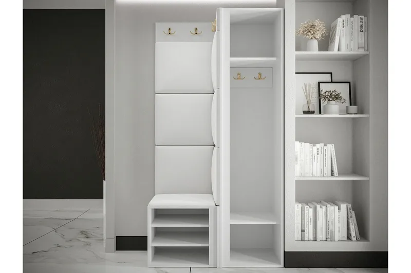 Dunvegan Highboard White - Oppbevaring - Skap - Oppbevaringsskap