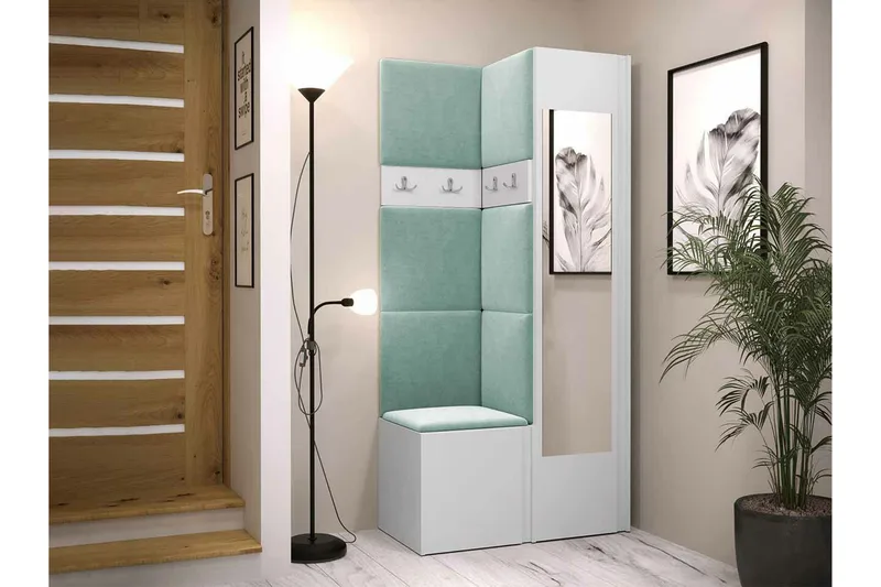 Dunvegan Highboard White - Oppbevaring - Skap - Oppbevaringsskap