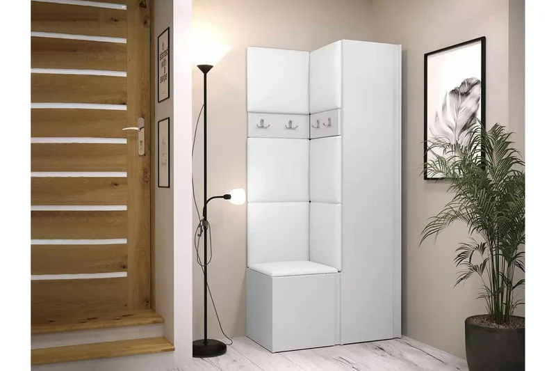 Dunvegan Highboard White - Oppbevaring - Skap - Oppbevaringsskap