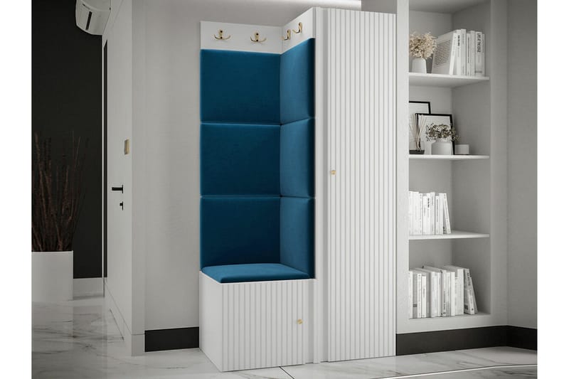 Dunvegan Highboard White - Oppbevaring - Skap - Oppbevaringsskap