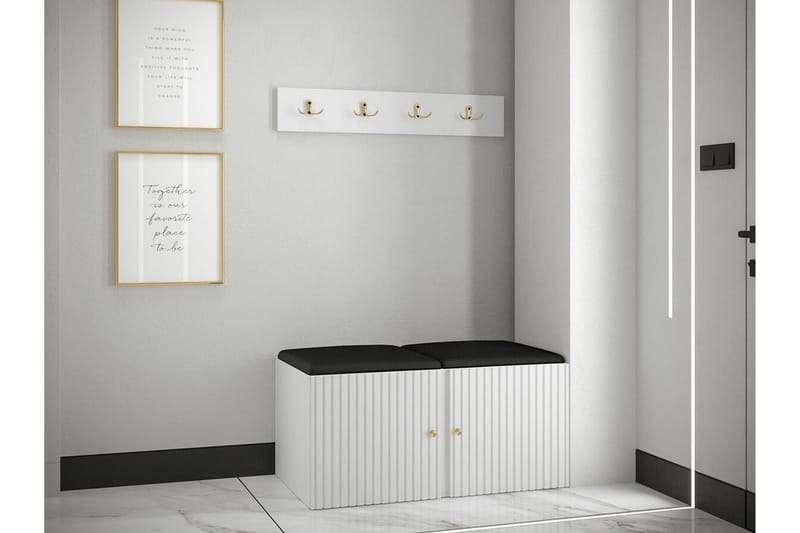 Dunvegan Highboard White - Oppbevaring - Skap - Oppbevaringsskap