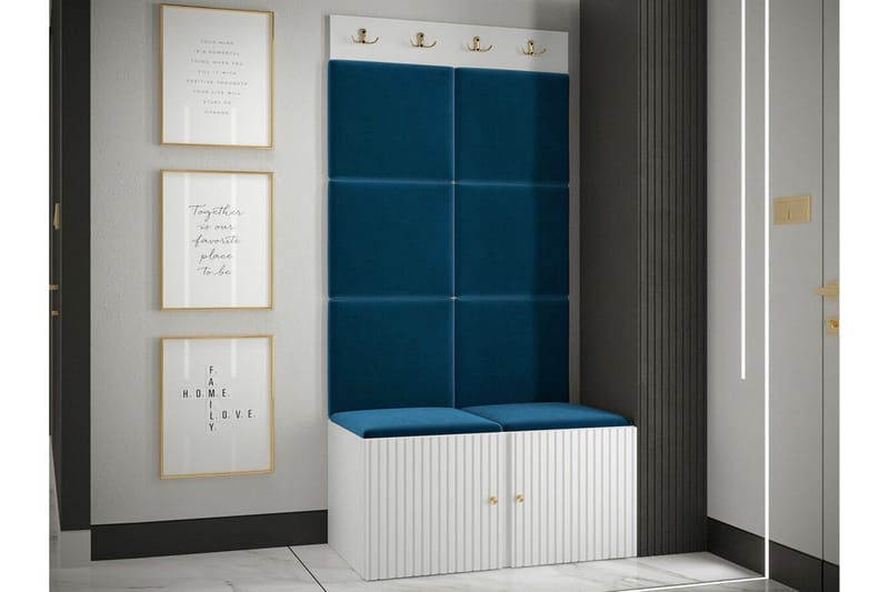 Dunvegan Highboard White - Oppbevaring - Skap - Oppbevaringsskap