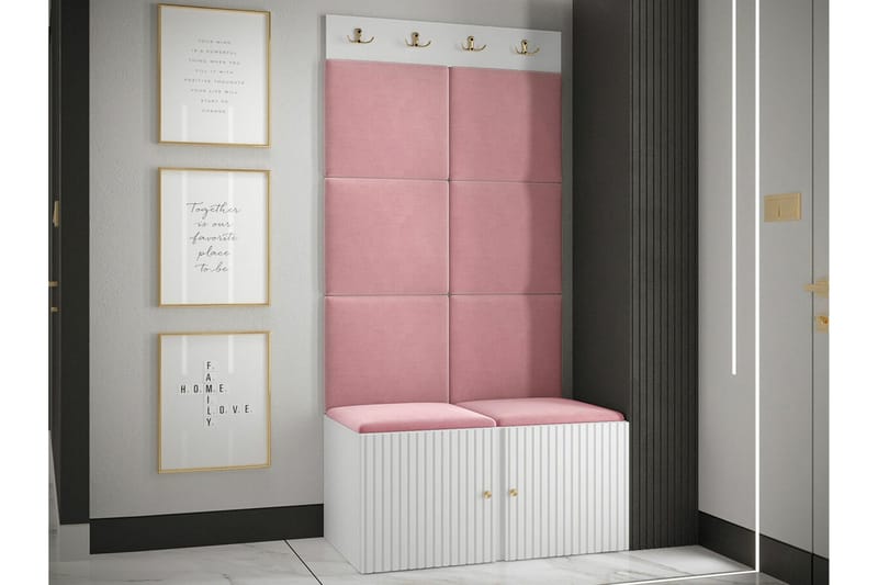 Dunvegan Highboard White - Oppbevaring - Skap - Oppbevaringsskap