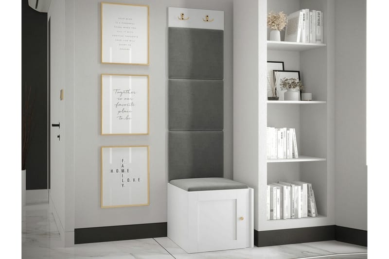 Dunvegan Highboard White - Oppbevaring - Skap - Oppbevaringsskap