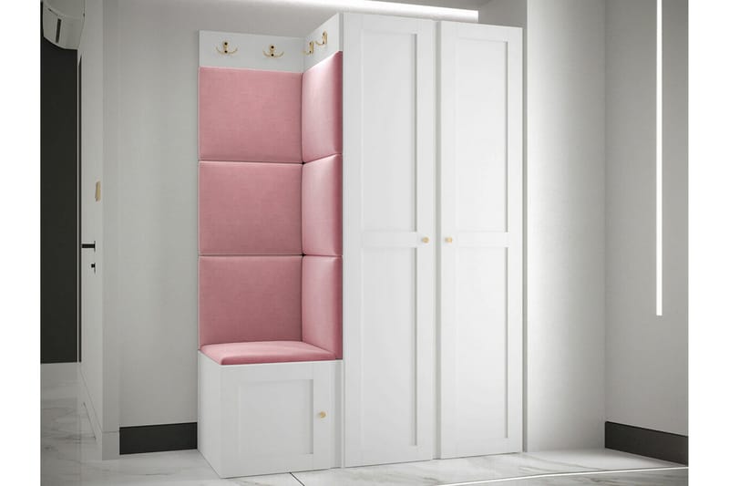 Dunvegan Highboard White - Oppbevaring - Skap - Oppbevaringsskap