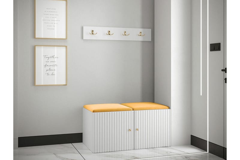 Dunvegan Highboard White - Oppbevaring - Skap - Oppbevaringsskap