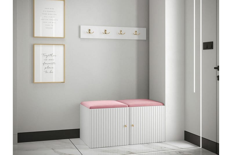 Dunvegan Highboard White - Oppbevaring - Skap - Oppbevaringsskap