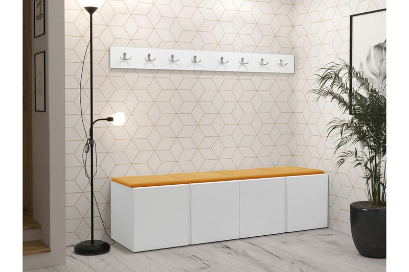 Dunvegan Highboard White - Oppbevaring - Skap - Oppbevaringsskap