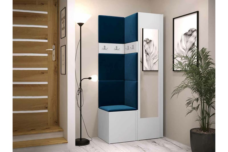 Dunvegan Highboard White - Oppbevaring - Skap - Oppbevaringsskap