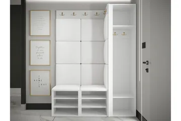 Dunvegan Highboard White - Oppbevaring - Skap - Oppbevaringsskap